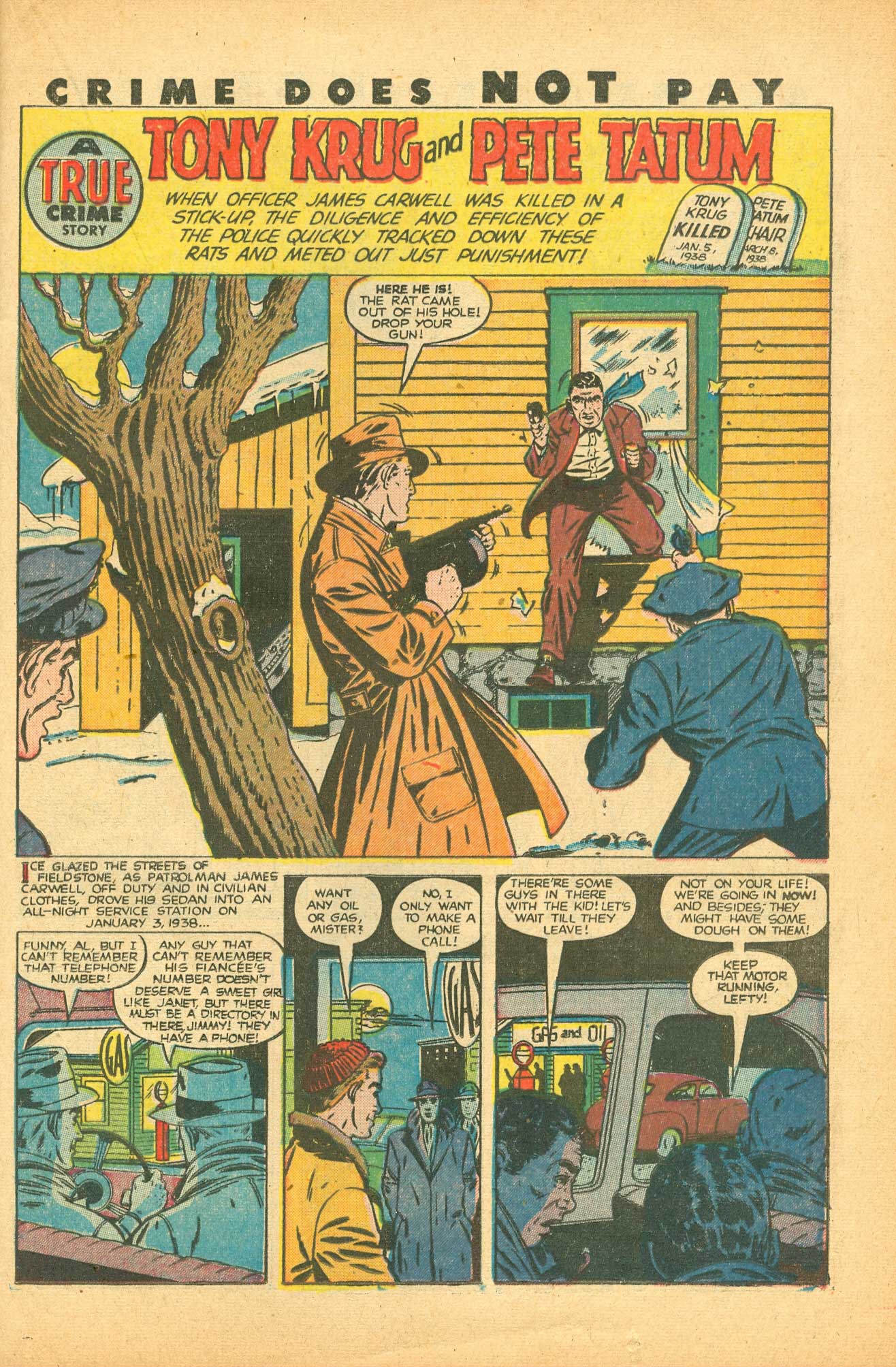 Crime Does Not Pay #74 (Lev Gleason), page 30. Public domain (US).