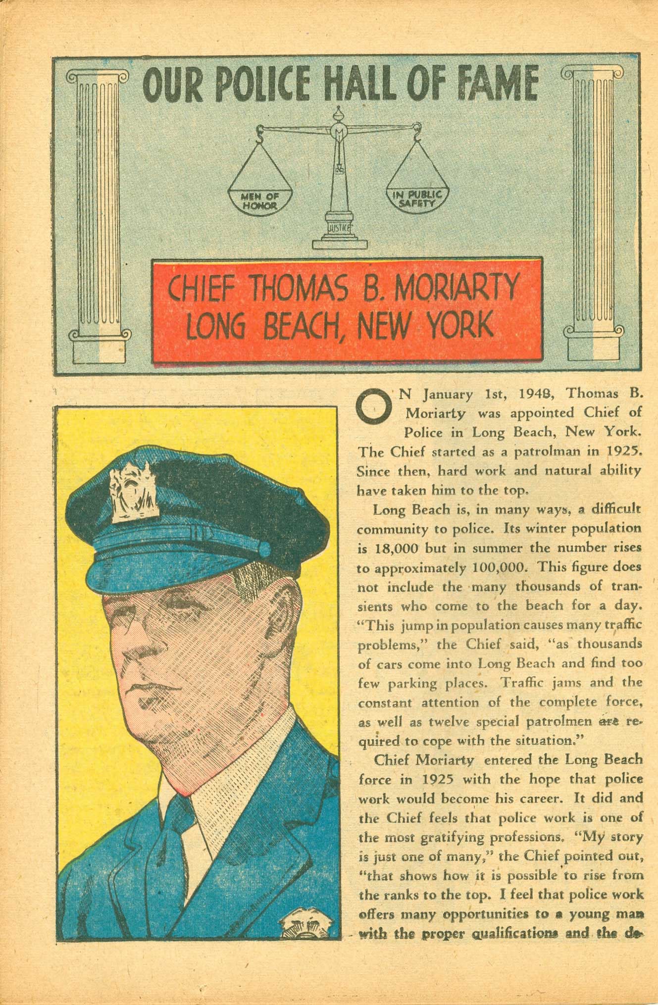 Crime Does Not Pay #74 (Lev Gleason), page 37. Public domain (US).
