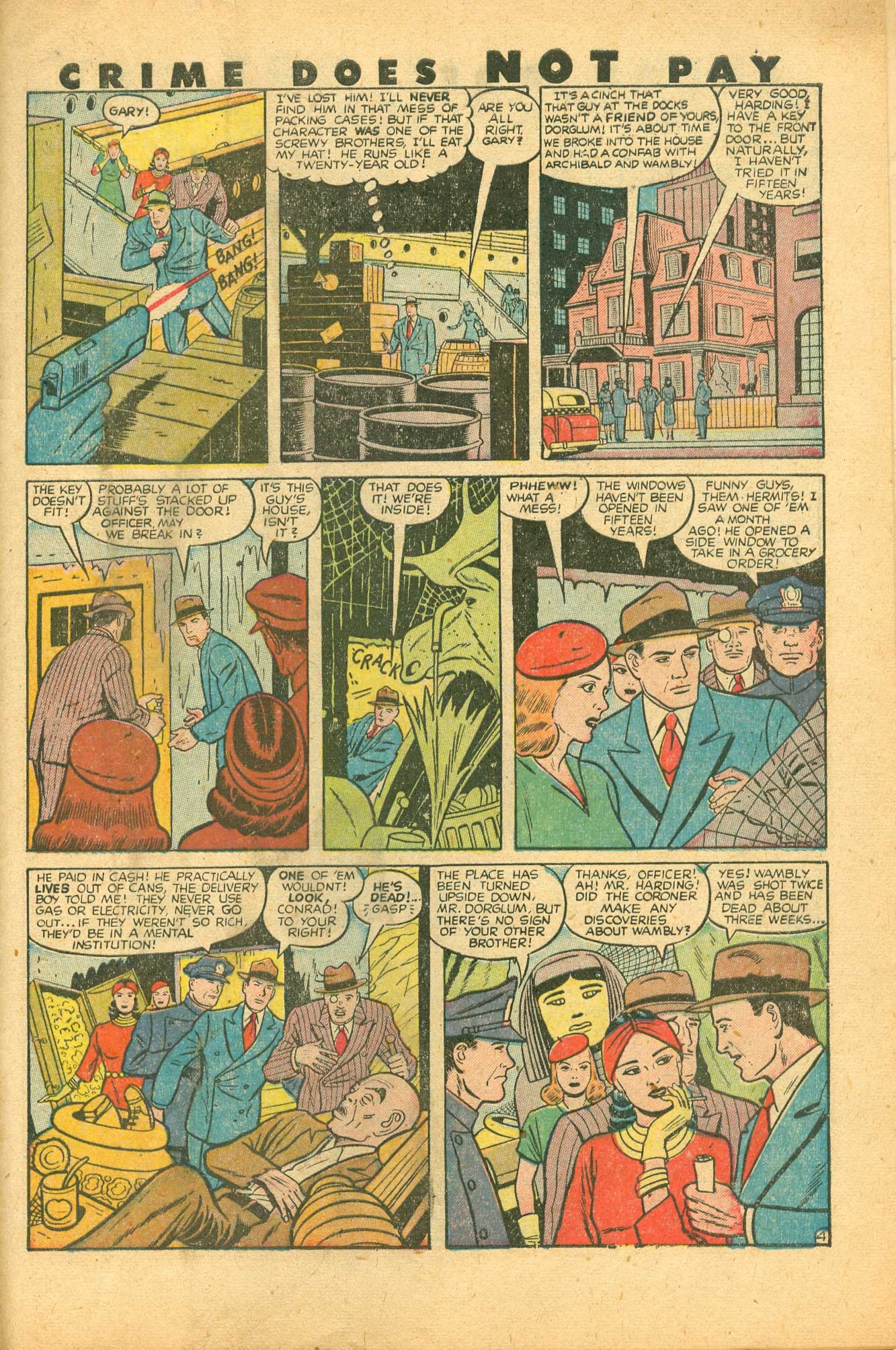 Crime Does Not Pay #74 (Lev Gleason), page 44. Public domain (US).