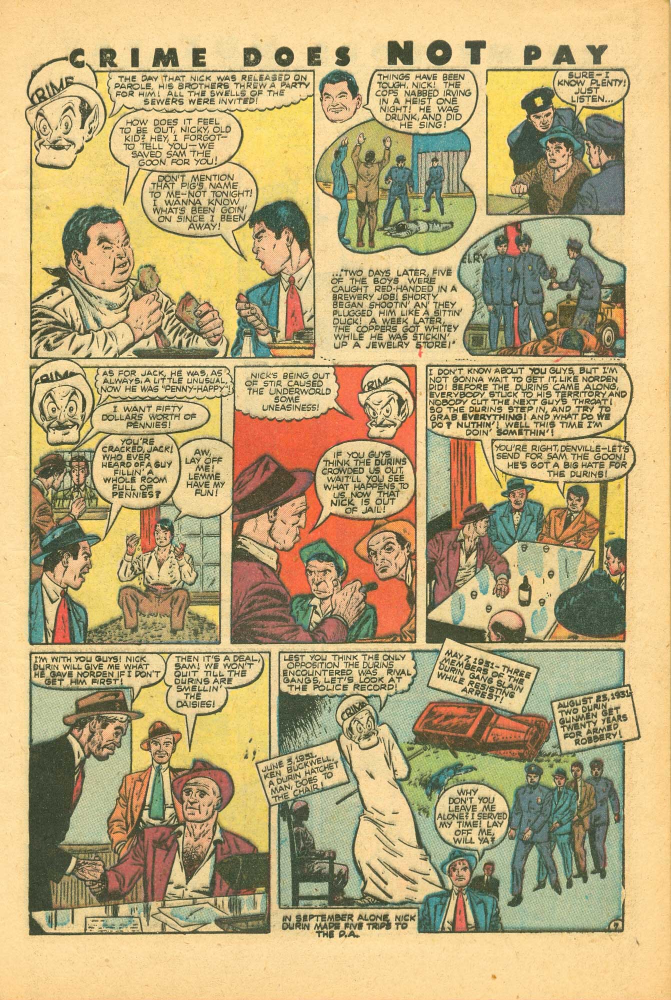 Crime Does Not Pay #74 (Lev Gleason), page 9. Public domain (US).