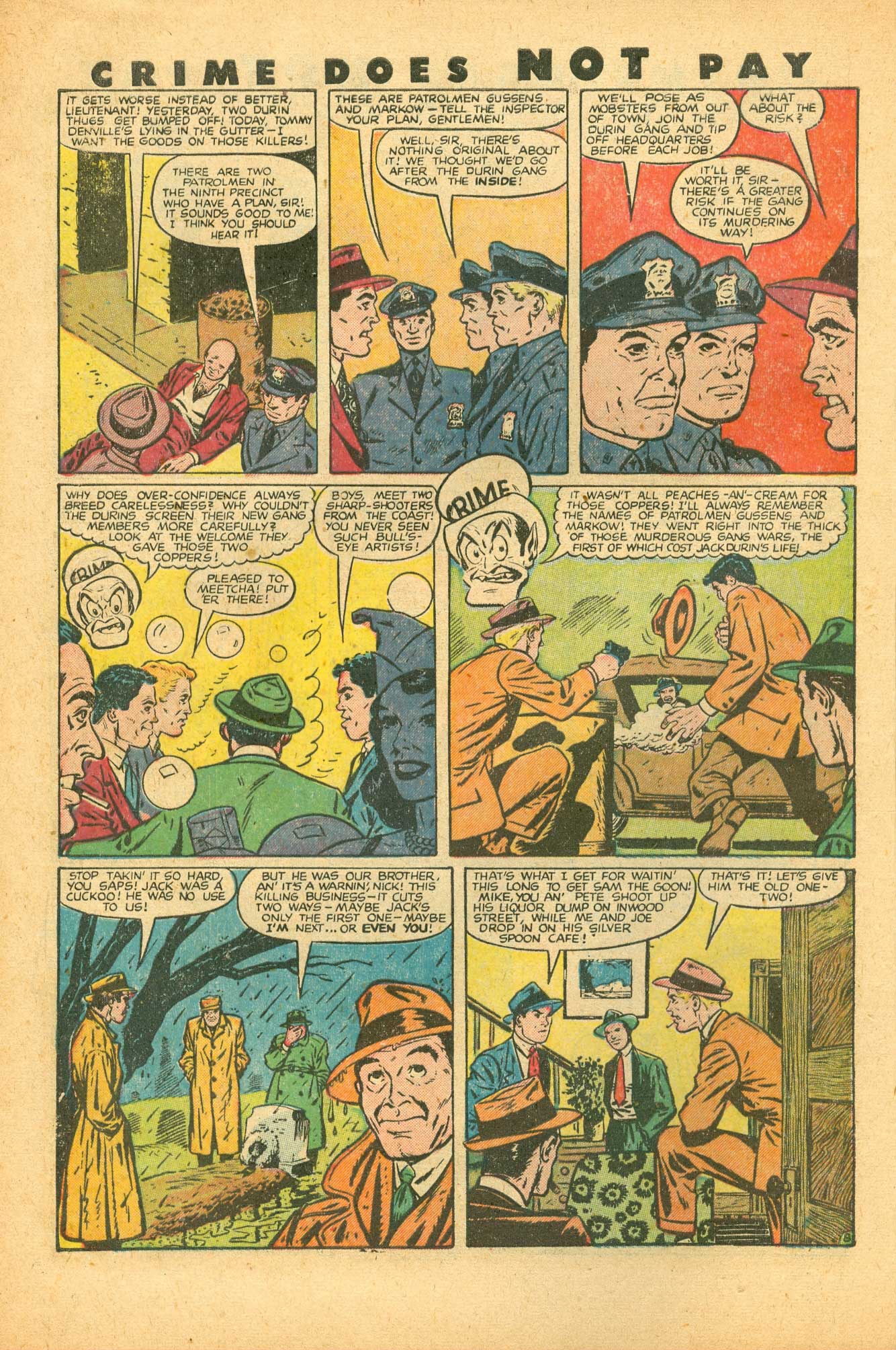 Crime Does Not Pay #74 (Lev Gleason), page 10. Public domain (US).