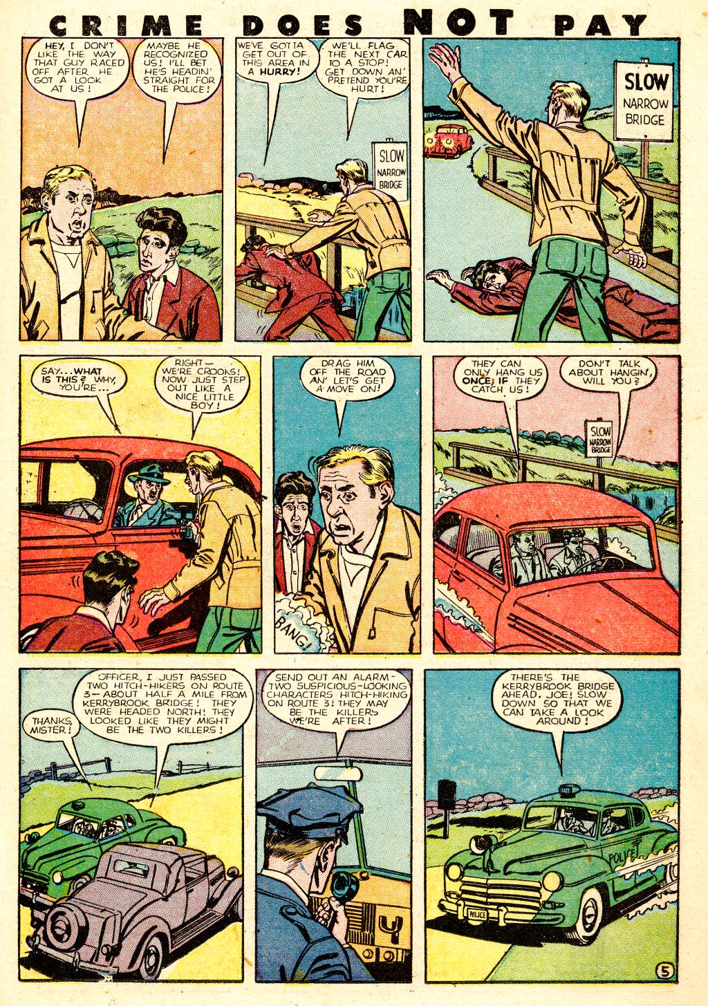 Crime Does Not Pay #78 (Lev Gleason), page 19. Public domain (US).