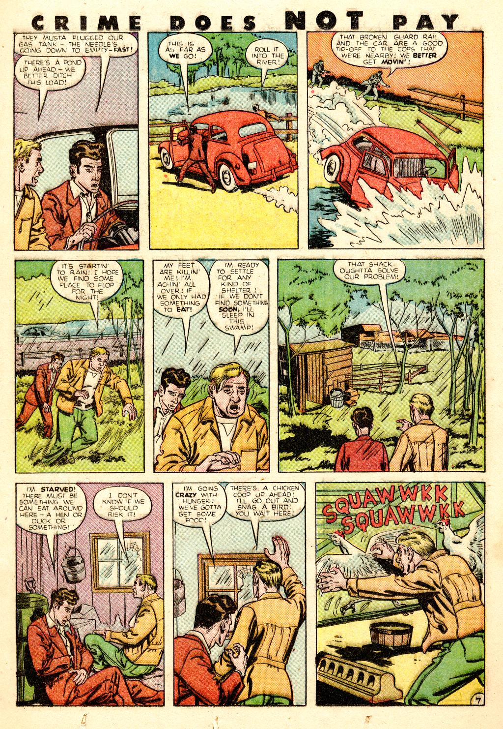 Crime Does Not Pay #78 (Lev Gleason), page 21. Public domain (US).