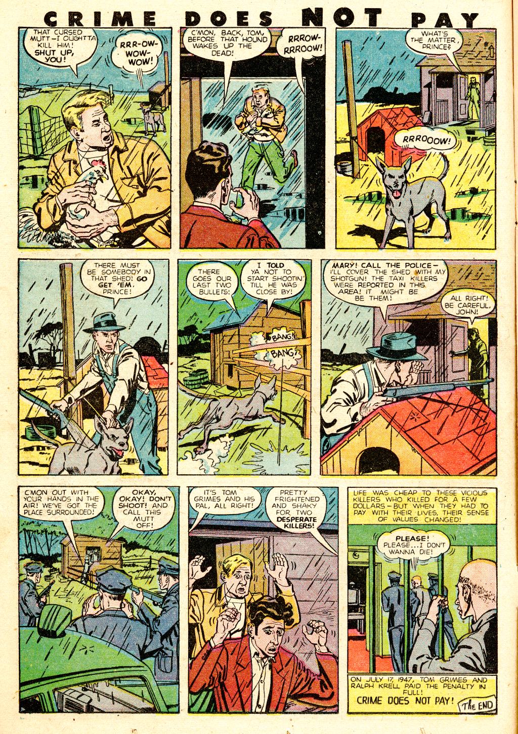 Crime Does Not Pay #78 (Lev Gleason), page 22. Public domain (US).