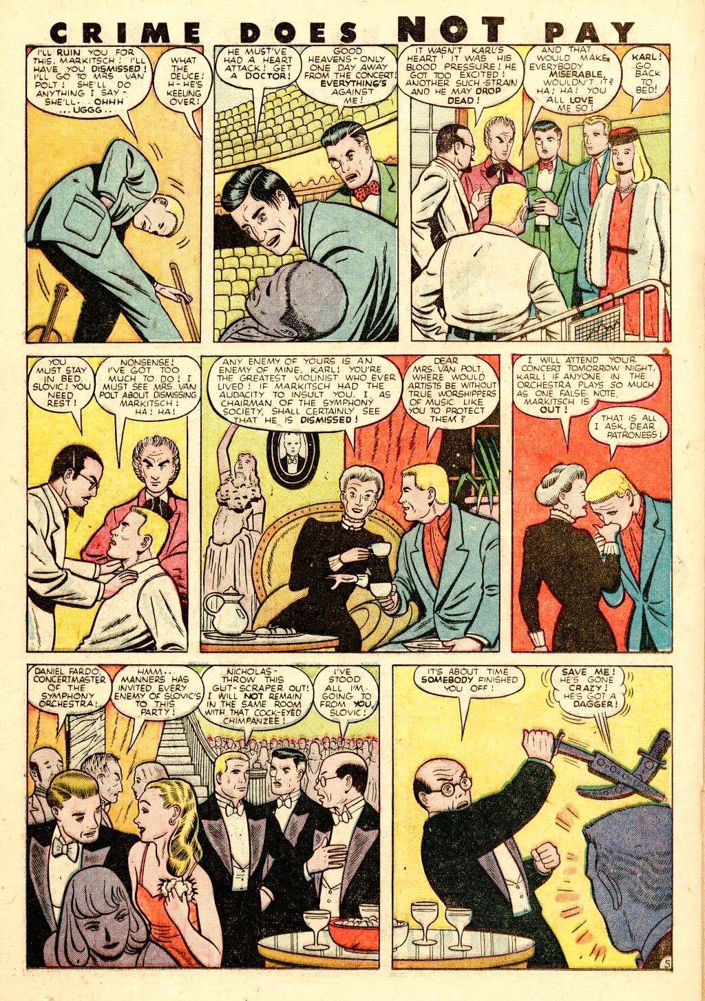 Crime Does Not Pay #78 (Lev Gleason), page 30. Public domain (US).