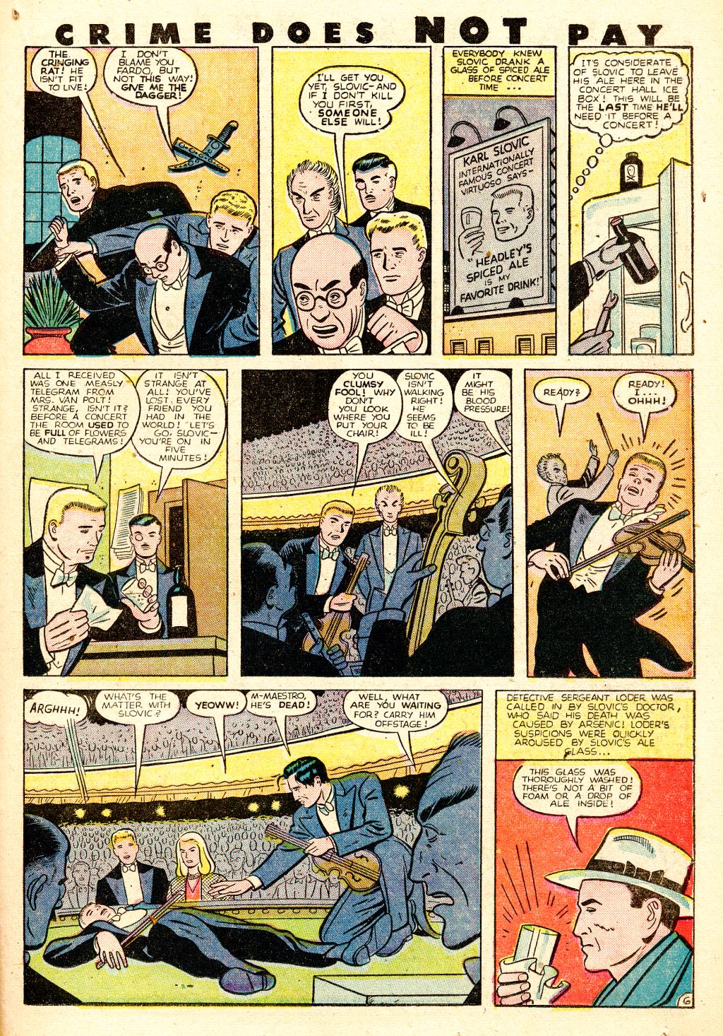Crime Does Not Pay #78 (Lev Gleason), page 31. Public domain (US).