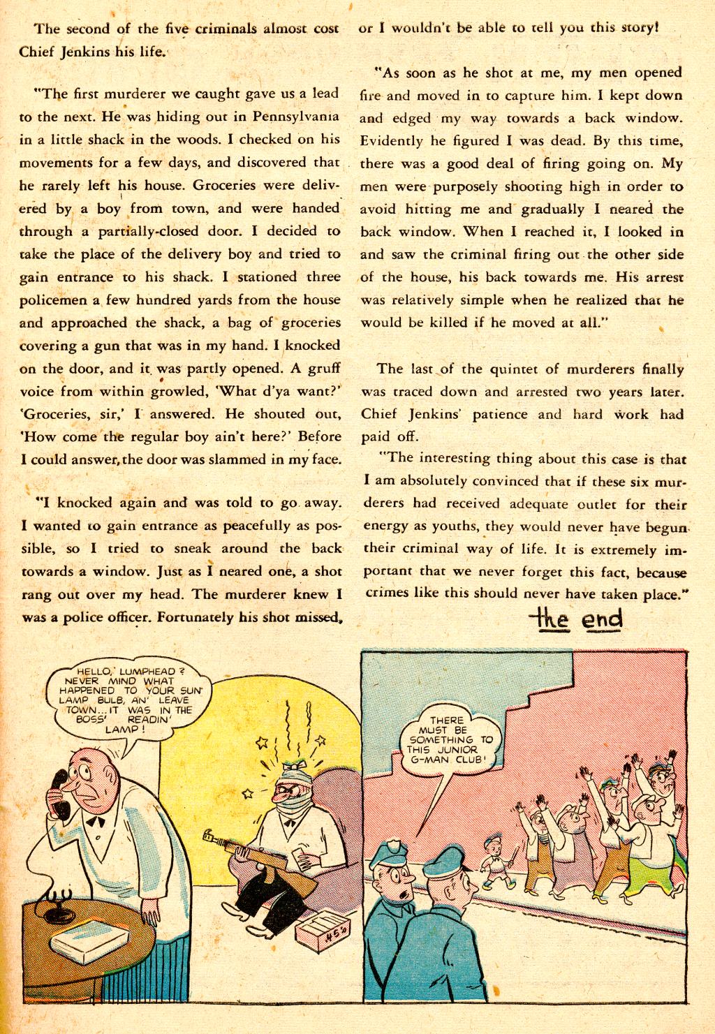 Crime Does Not Pay #78 (Lev Gleason), page 39. Public domain (US).