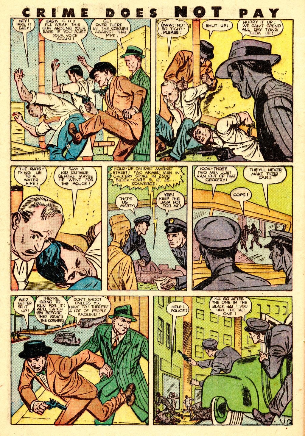 Crime Does Not Pay #78 (Lev Gleason), page 42. Public domain (US).