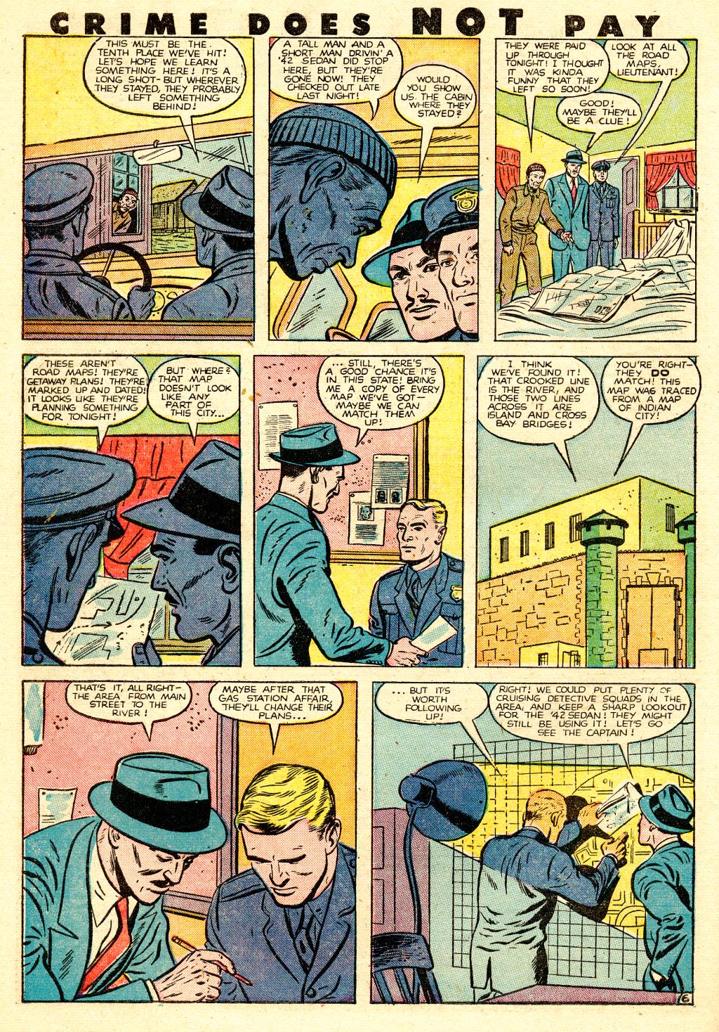 Crime Does Not Pay #78 (Lev Gleason), page 46. Public domain (US).