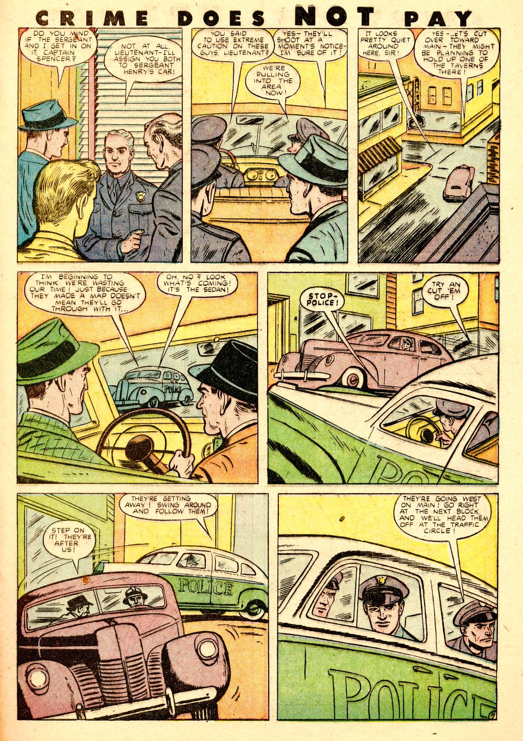 Crime Does Not Pay #78 (Lev Gleason), page 47. Public domain (US).