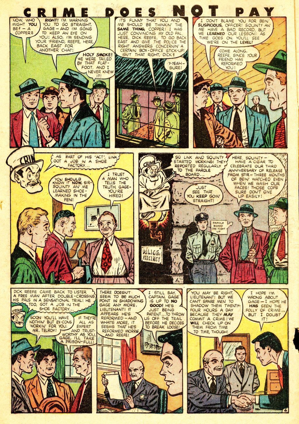 Crime Does Not Pay #78 (Lev Gleason), page 6. Public domain (US).
