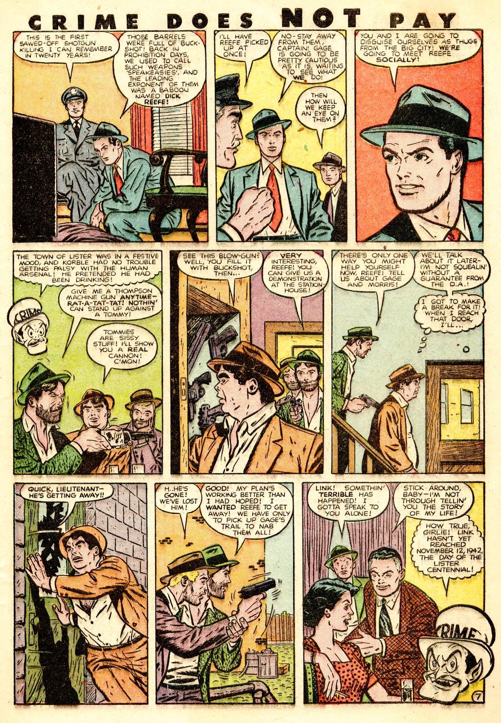 Crime Does Not Pay #78 (Lev Gleason), page 9. Public domain (US).