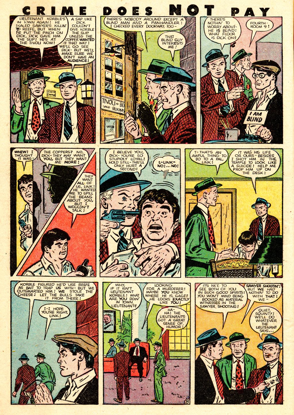 Crime Does Not Pay #78 (Lev Gleason), page 10. Public domain (US).