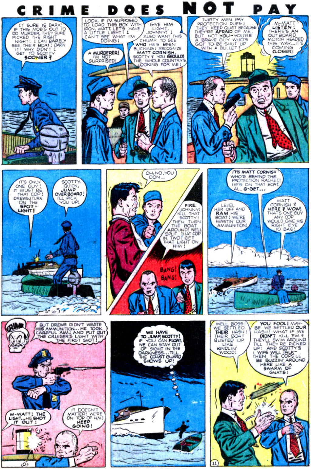 Crime Does Not Pay #81 (Lev Gleason), page 13. Public domain (US).