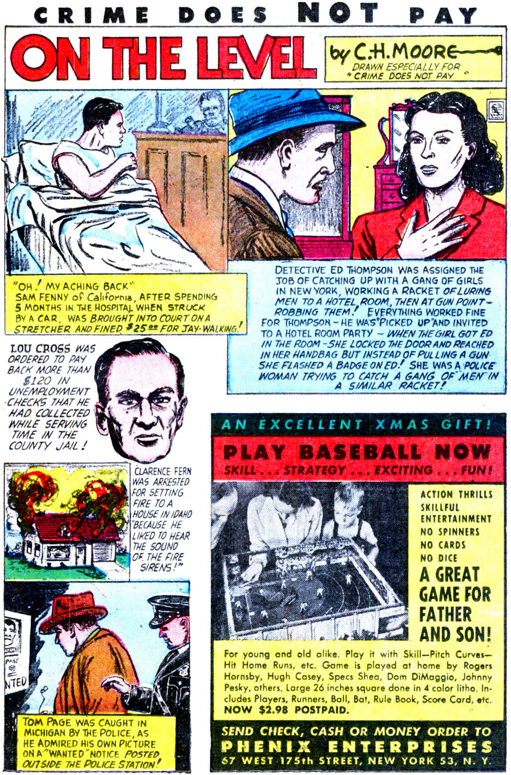 Crime Does Not Pay #81 (Lev Gleason), page 15. Public domain (US).