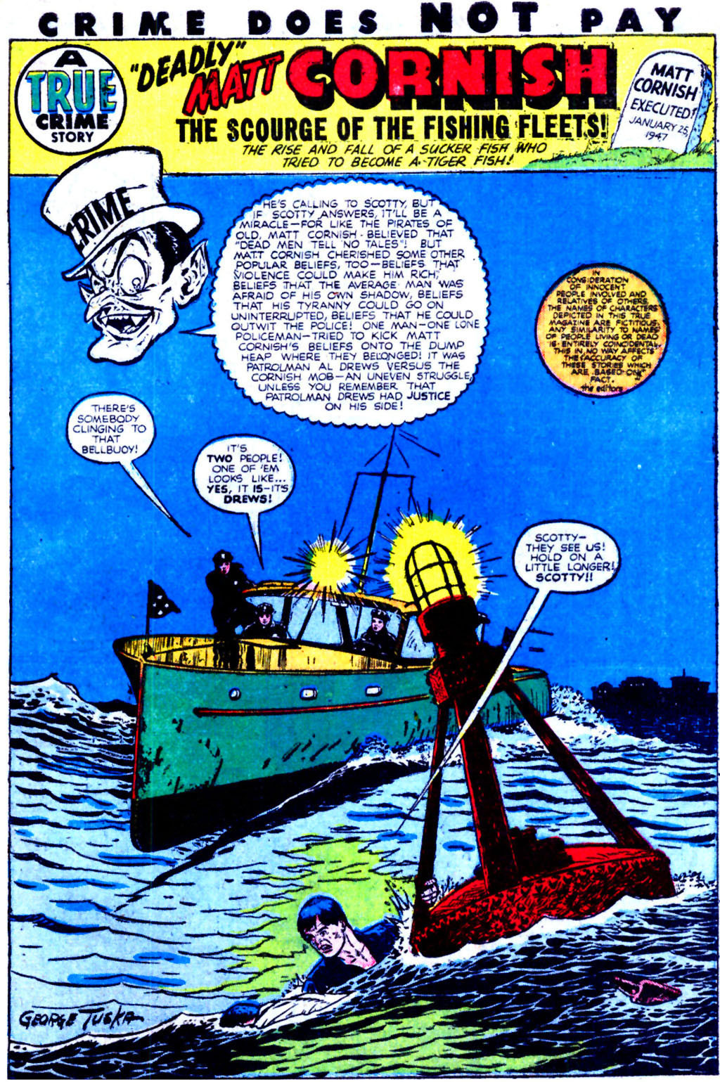 Crime Does Not Pay #81 (Lev Gleason), page 3. Public domain (US).