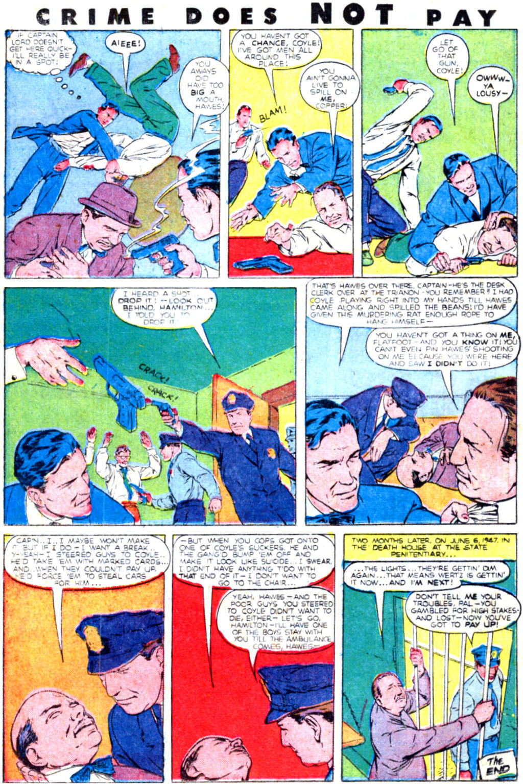 Crime Does Not Pay #81 (Lev Gleason), page 24. Public domain (US).
