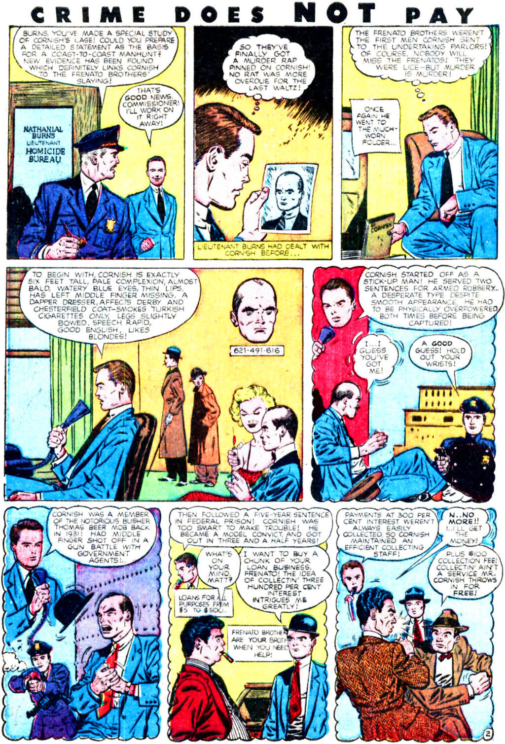 Crime Does Not Pay #81 (Lev Gleason), page 4. Public domain (US).