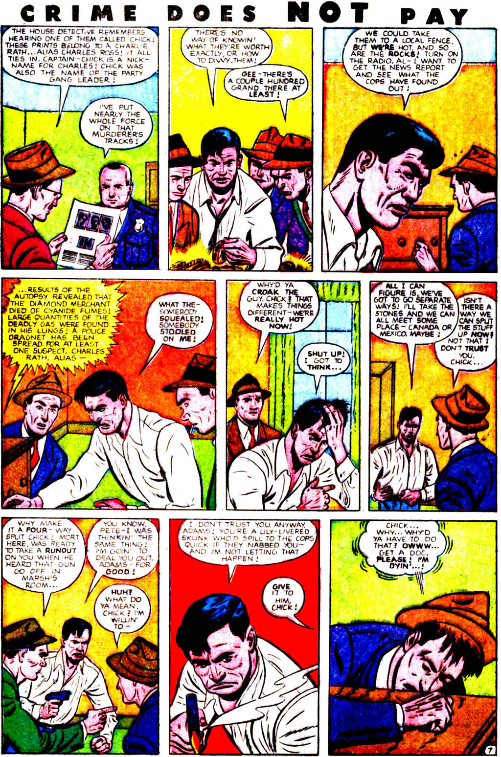 Crime Does Not Pay #81 (Lev Gleason), page 32. Public domain (US).