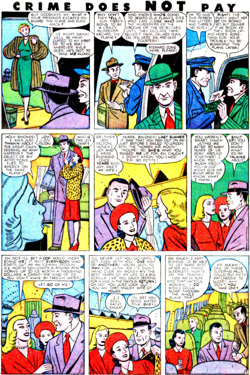 Crime Does Not Pay #81 (Lev Gleason), page 40. Public domain (US).