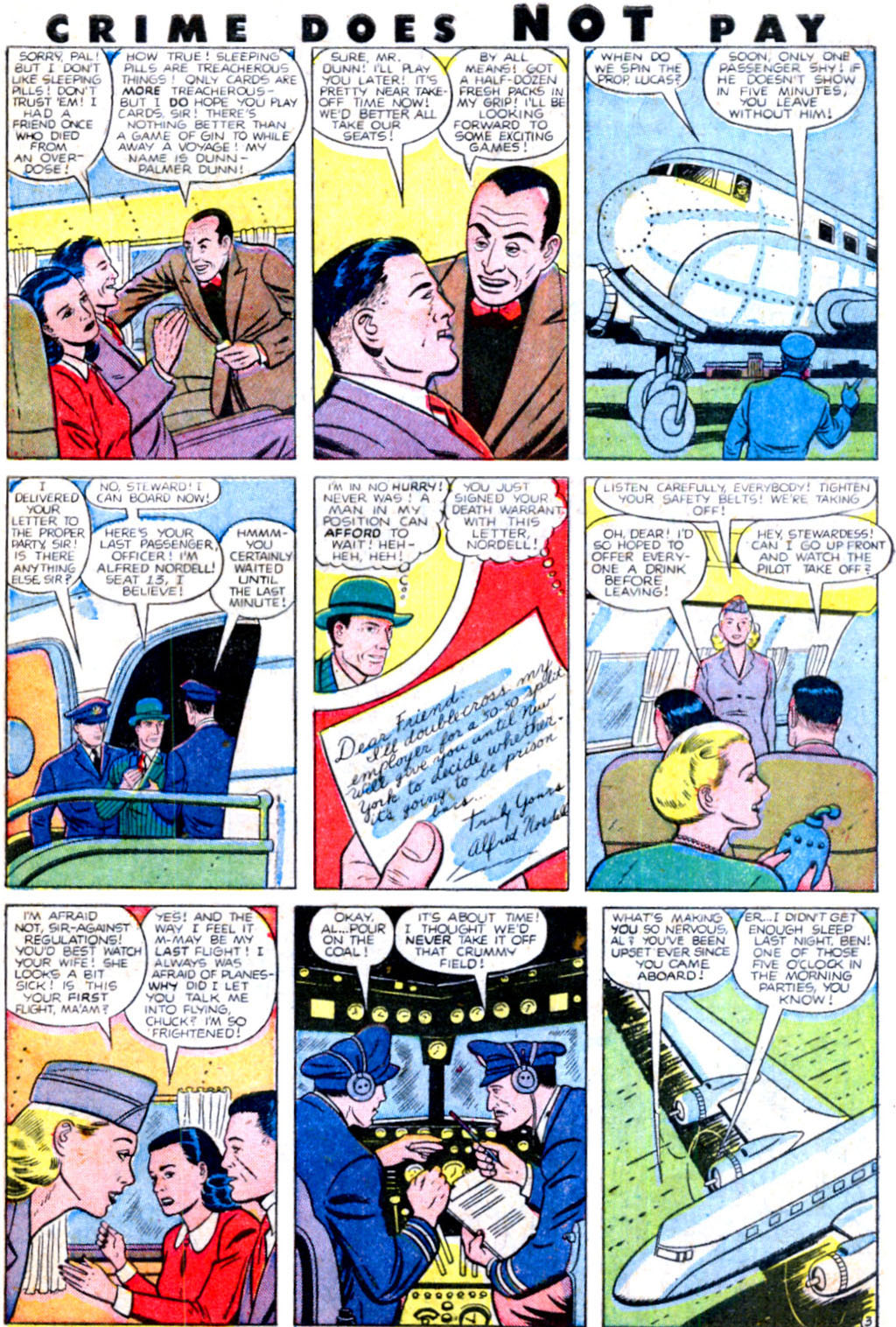 Crime Does Not Pay #81 (Lev Gleason), page 41. Public domain (US).