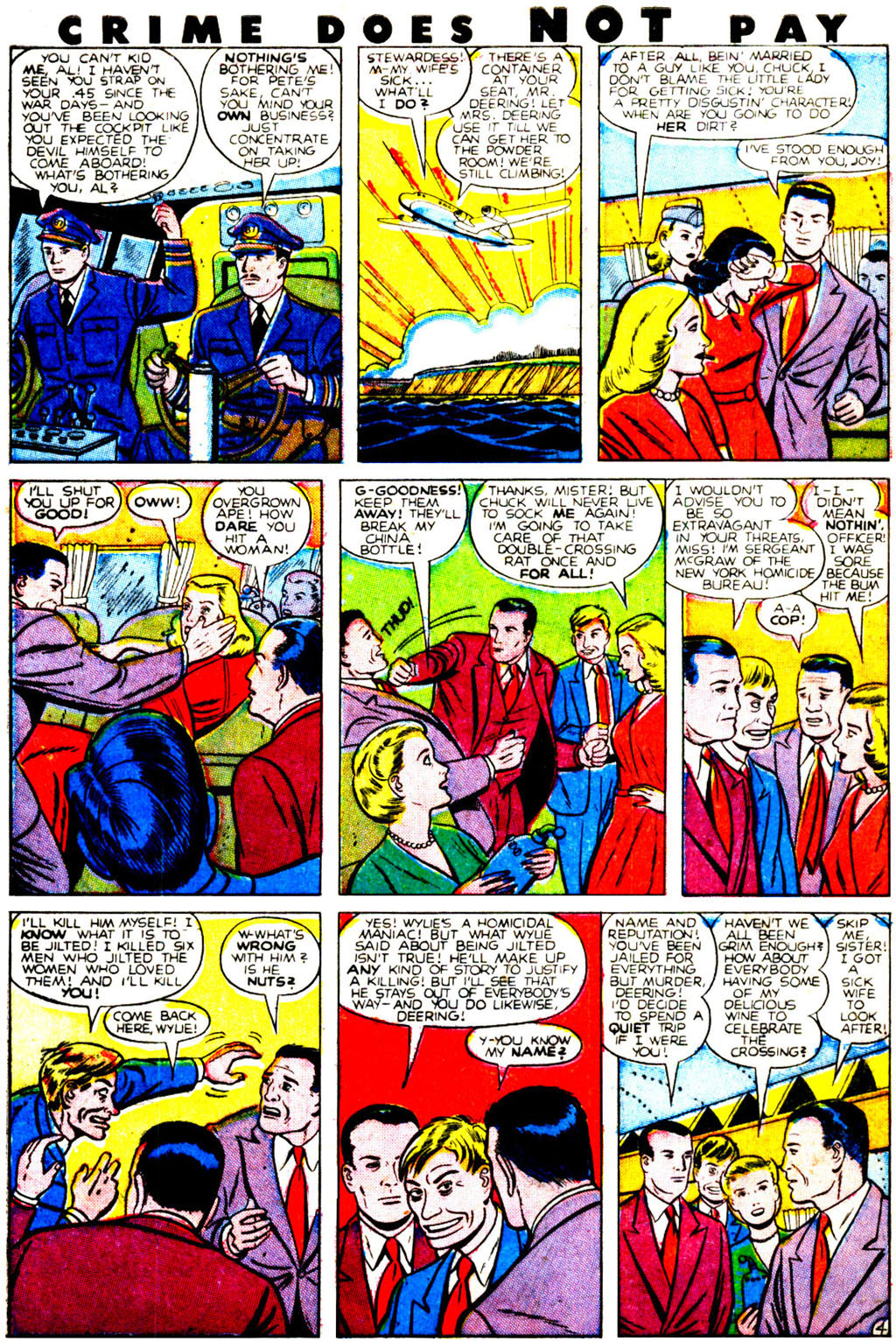 Crime Does Not Pay #81 (Lev Gleason), page 42. Public domain (US).