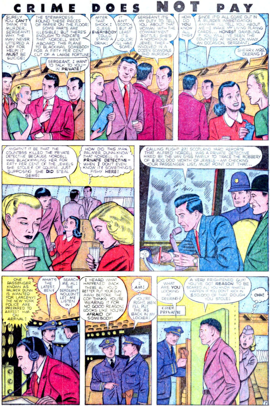 Crime Does Not Pay #81 (Lev Gleason), page 45. Public domain (US).
