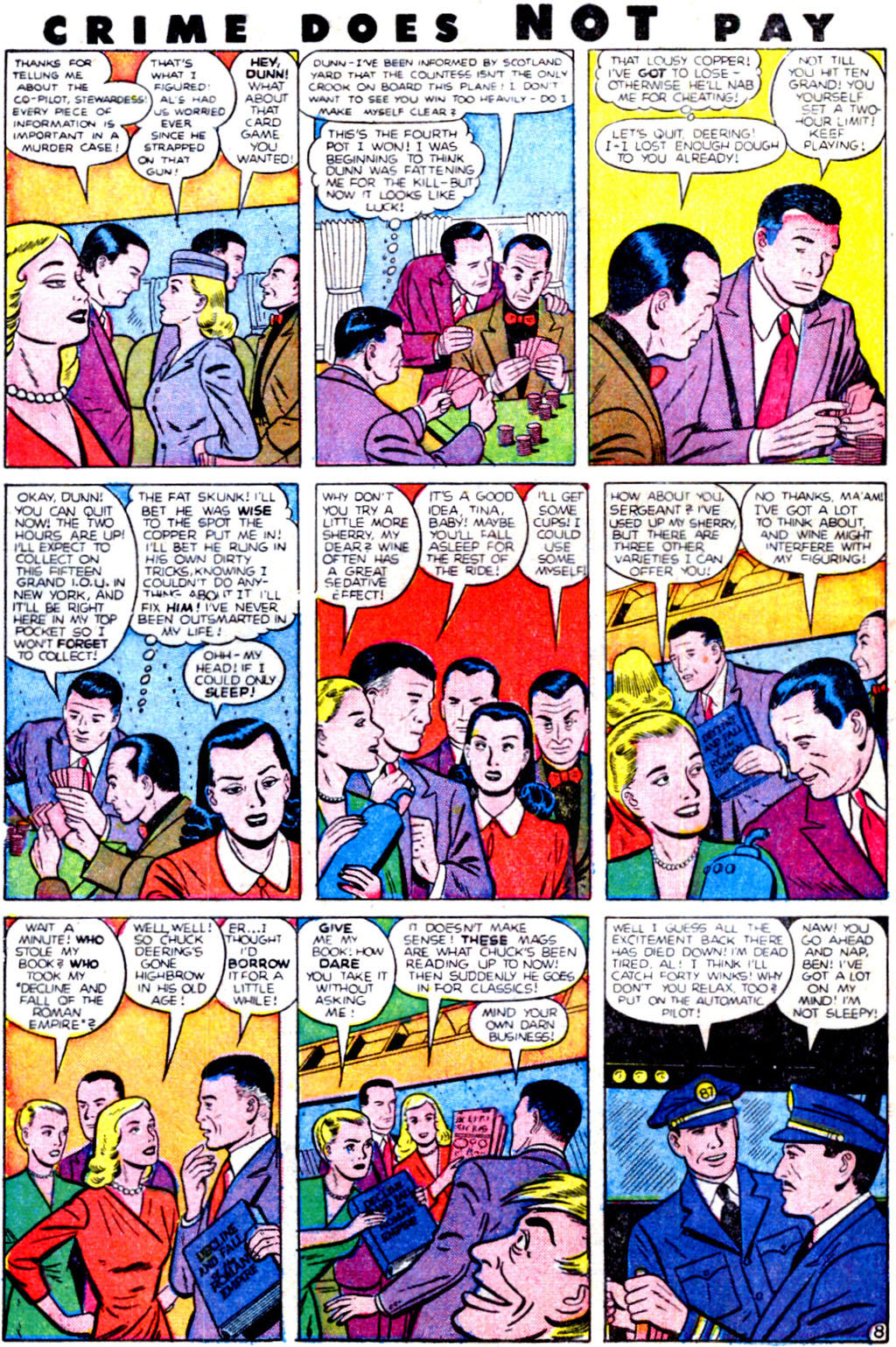 Crime Does Not Pay #81 (Lev Gleason), page 46. Public domain (US).