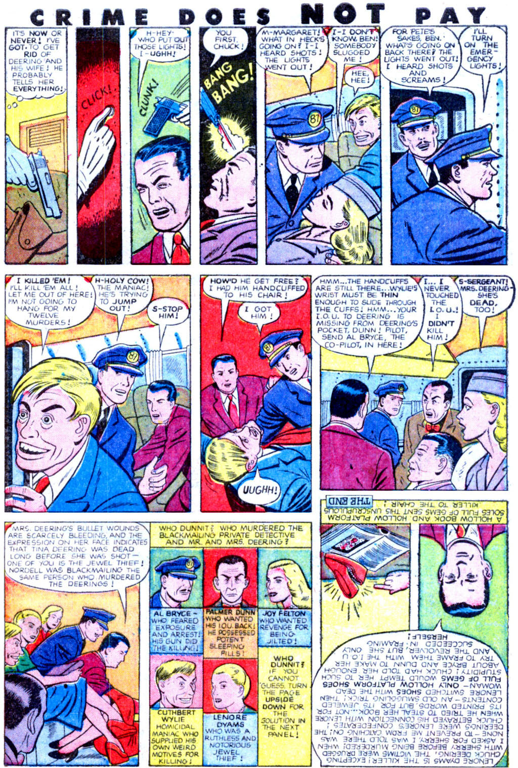 Crime Does Not Pay #81 (Lev Gleason), page 47. Public domain (US).