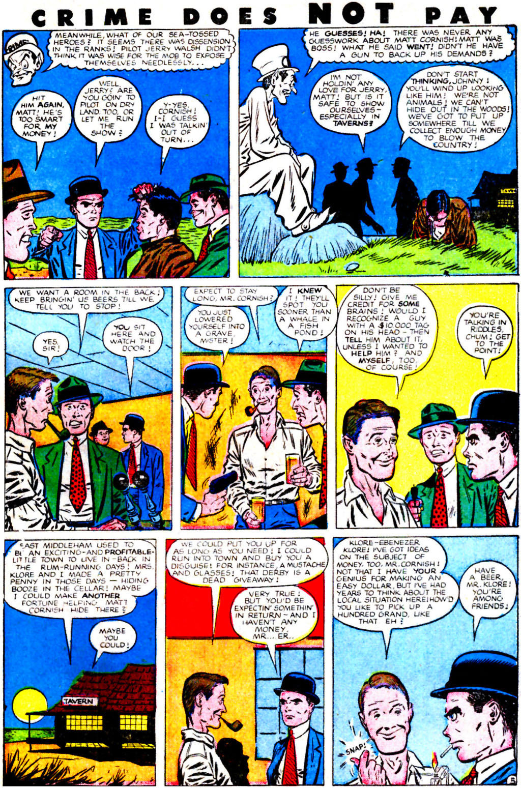 Crime Does Not Pay #81 (Lev Gleason), page 7. Public domain (US).