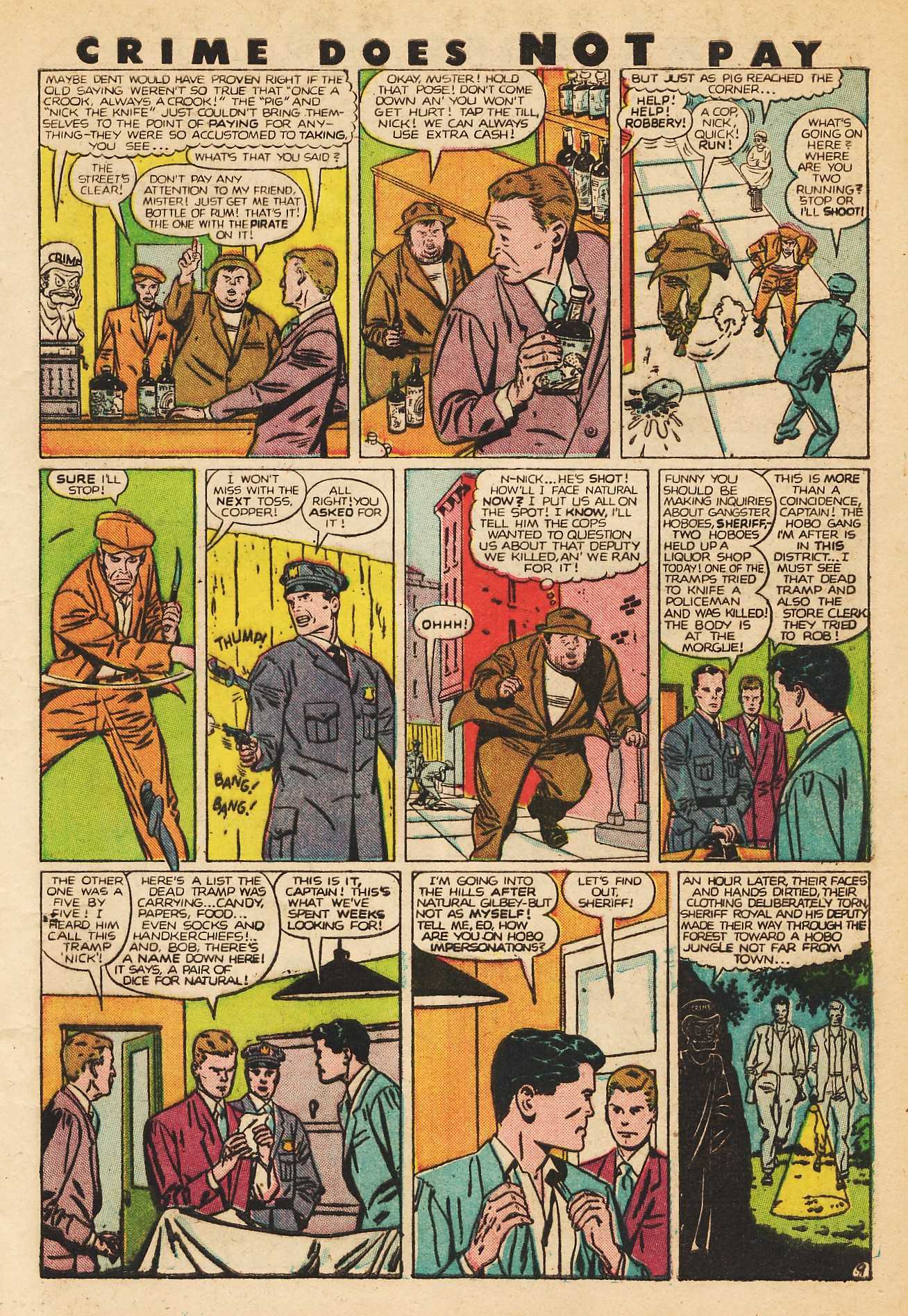 Crime Does Not Pay #82 (Lev Gleason), page 11. Public domain (US).