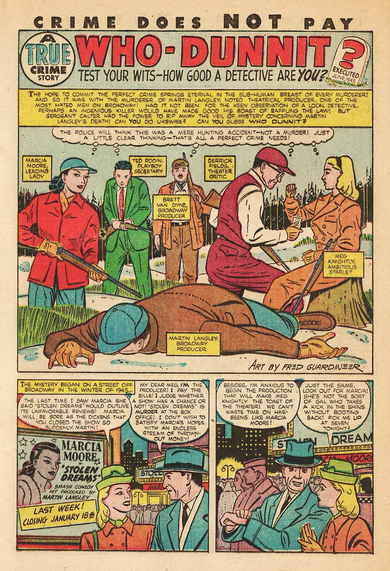 Crime Does Not Pay #82 (Lev Gleason), page 25. Public domain (US).