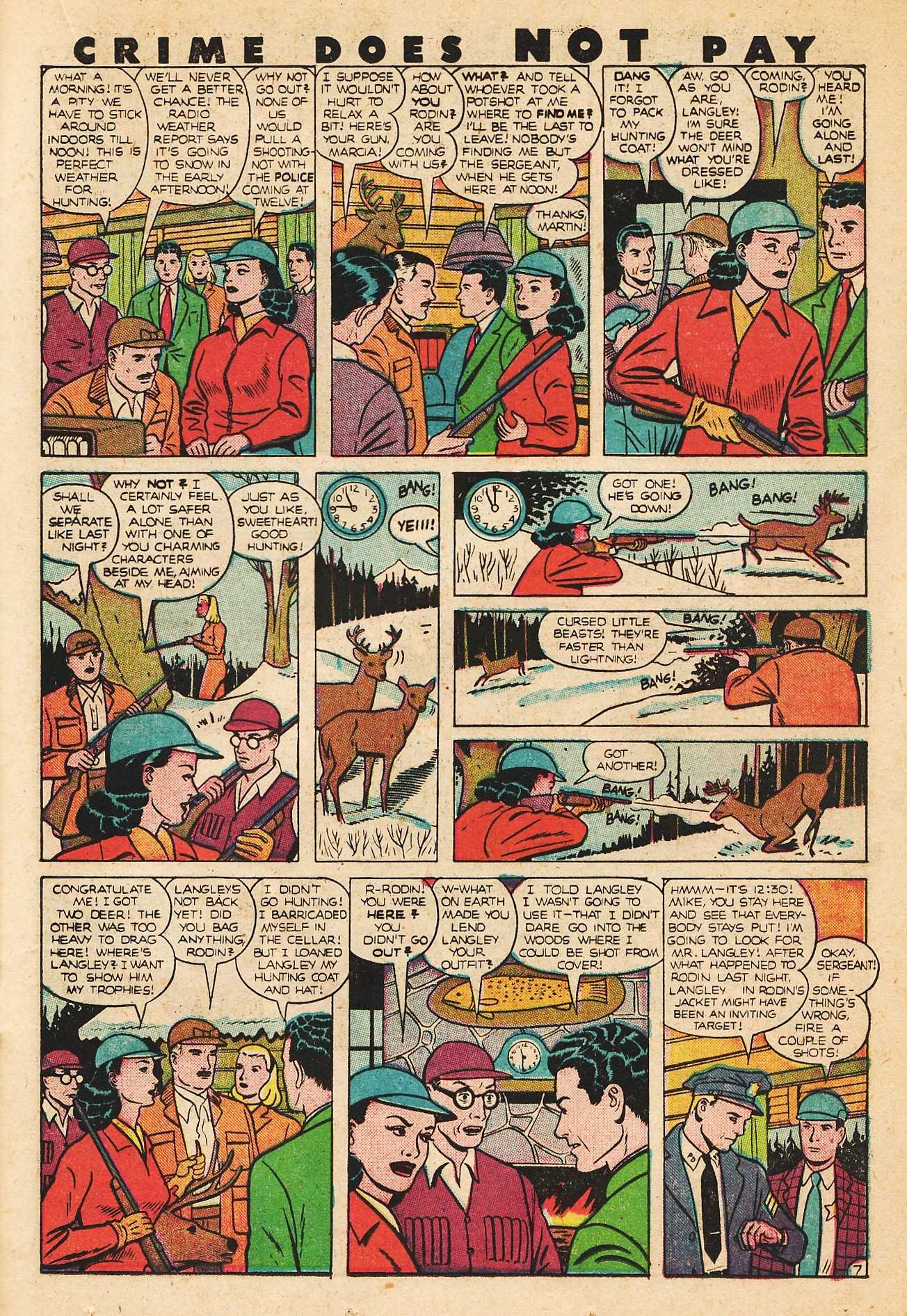 Crime Does Not Pay #82 (Lev Gleason), page 31. Public domain (US).