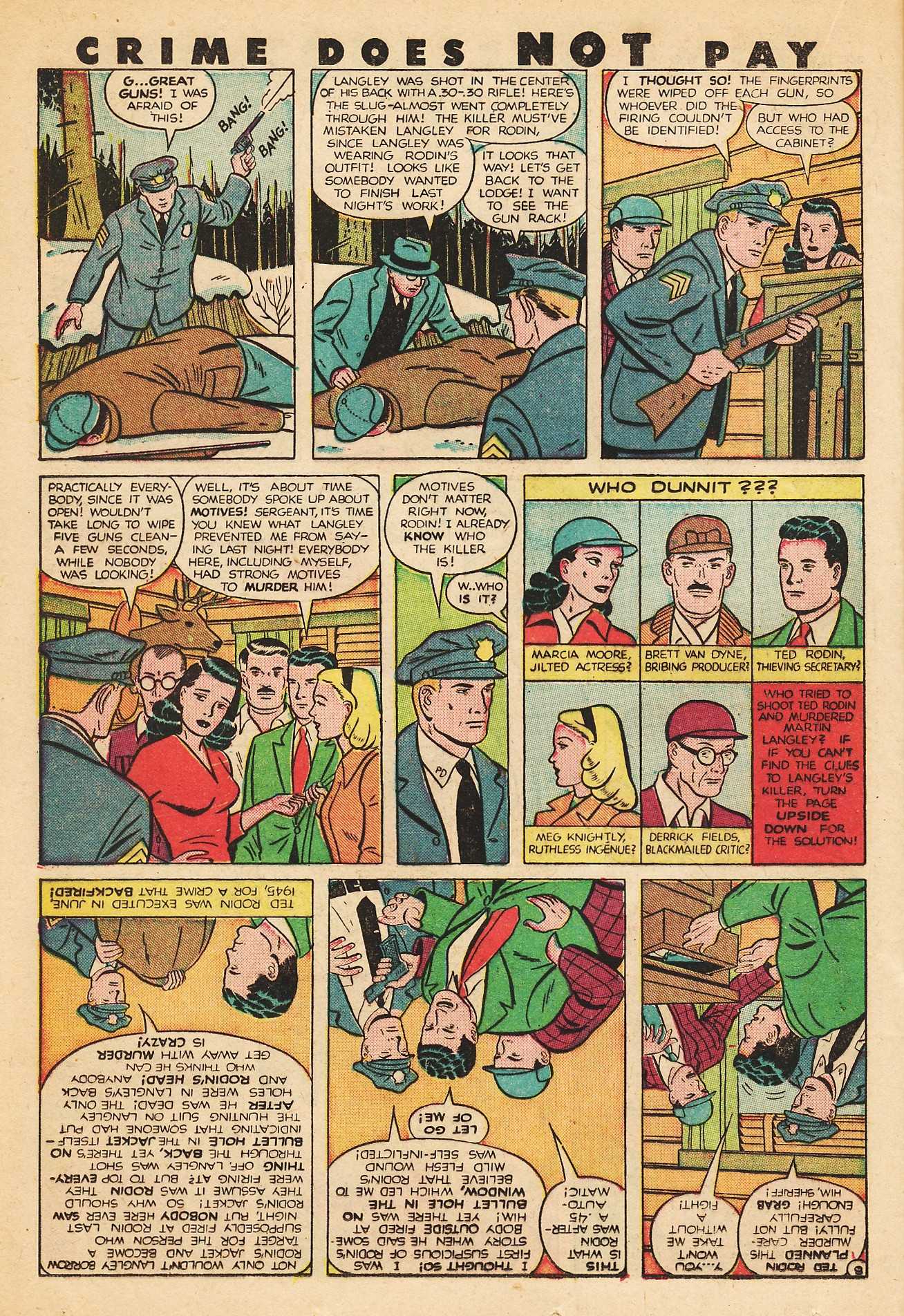 Crime Does Not Pay #82 (Lev Gleason), page 32. Public domain (US).