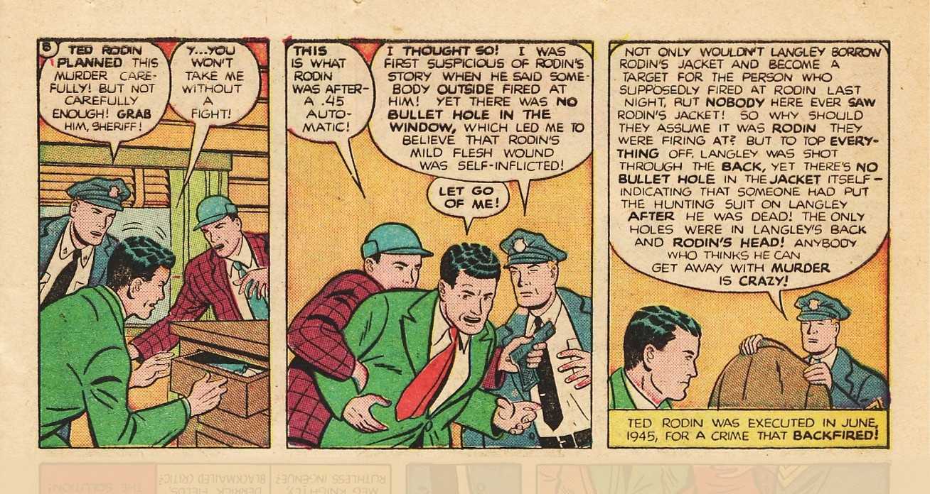Crime Does Not Pay #82 (Lev Gleason), page 33. Public domain (US).