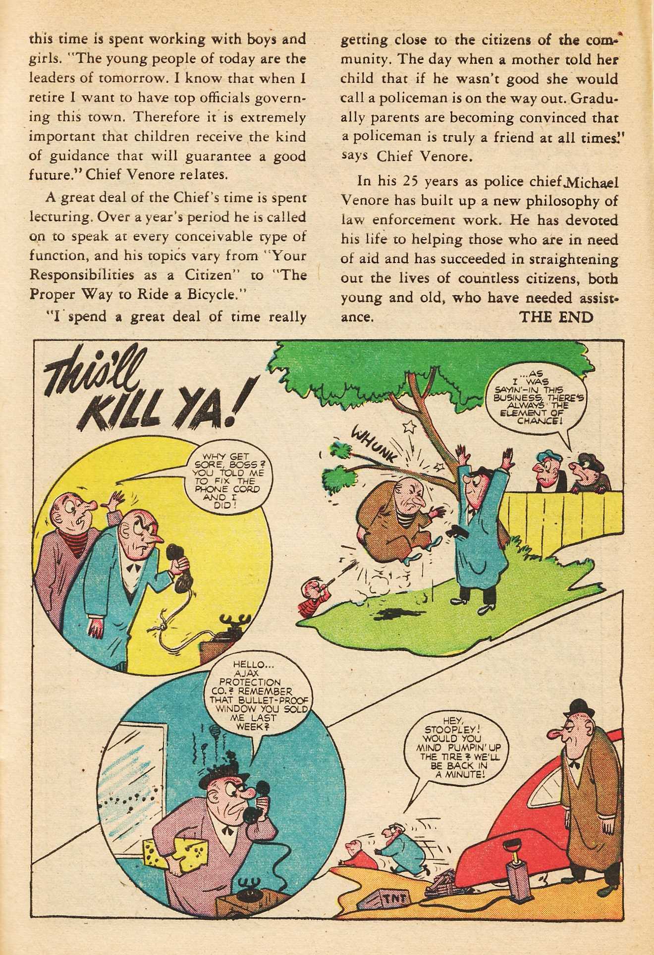 Crime Does Not Pay #82 (Lev Gleason), page 40. Public domain (US).