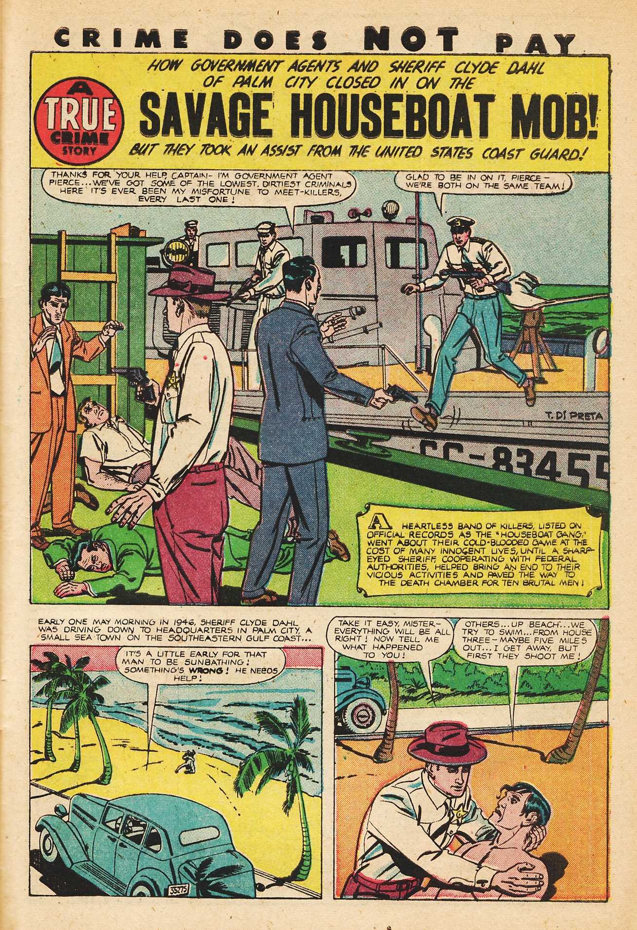 Crime Does Not Pay #82 (Lev Gleason), page 42. Public domain (US).