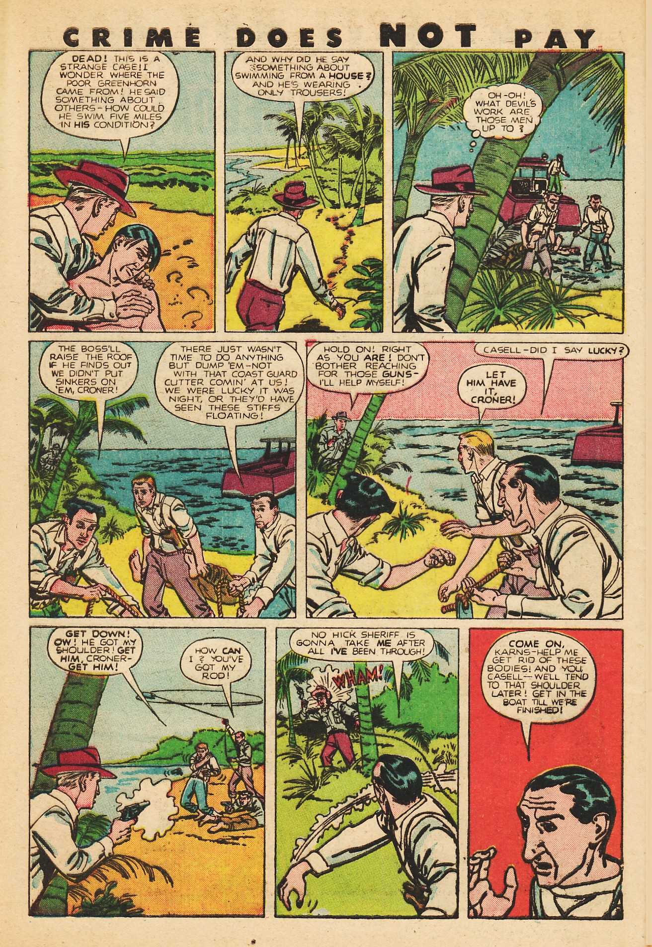 Crime Does Not Pay #82 (Lev Gleason), page 43. Public domain (US).