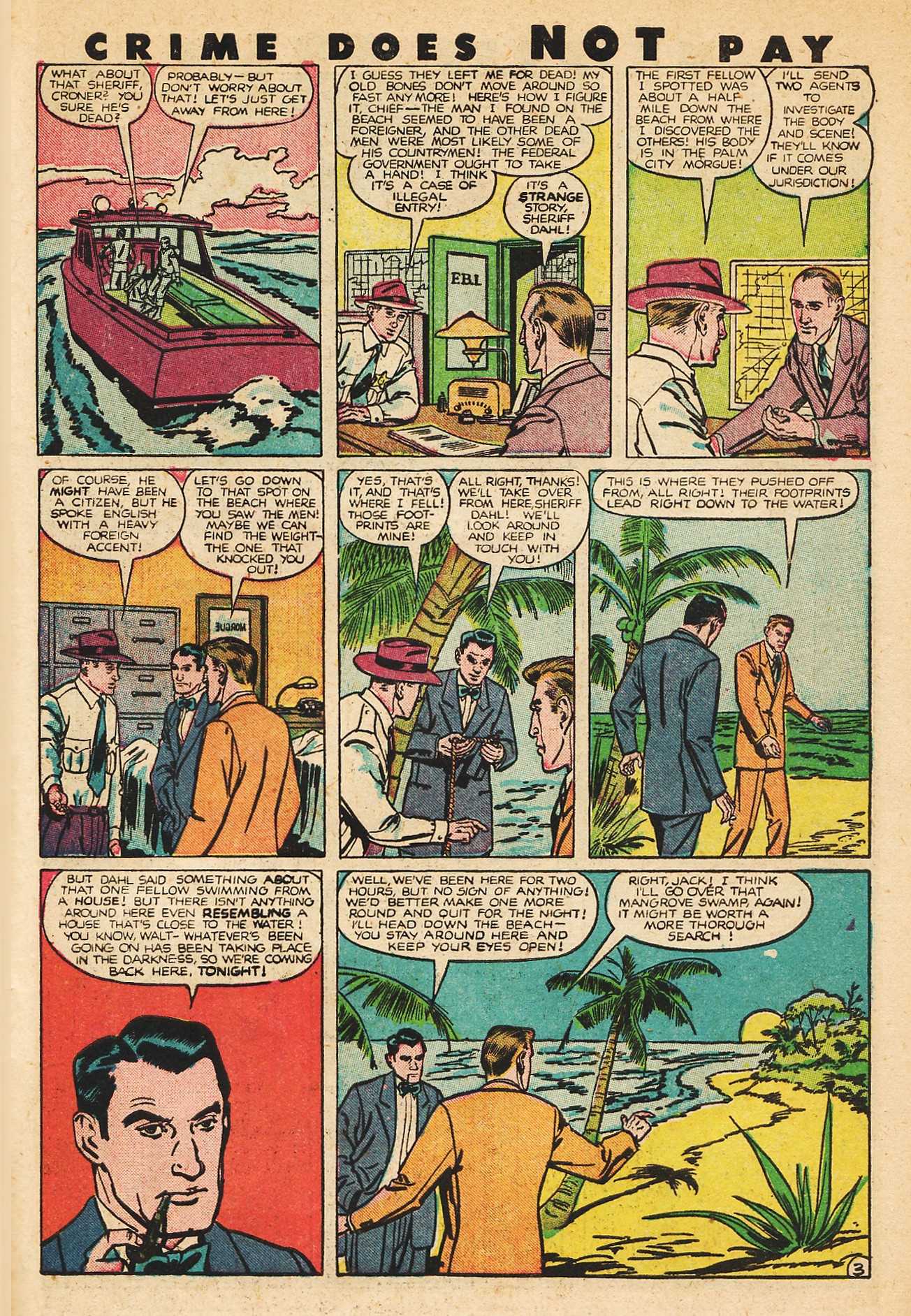 Crime Does Not Pay #82 (Lev Gleason), page 44. Public domain (US).