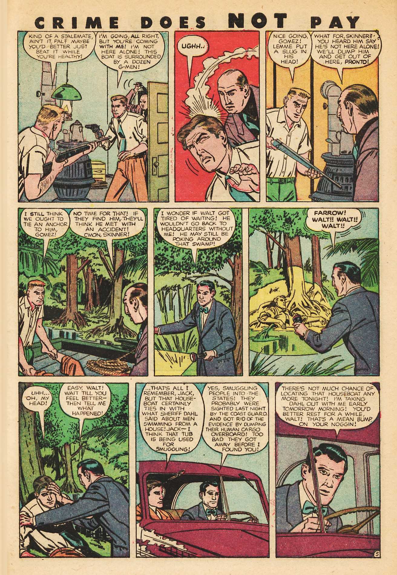 Crime Does Not Pay #82 (Lev Gleason), page 46. Public domain (US).