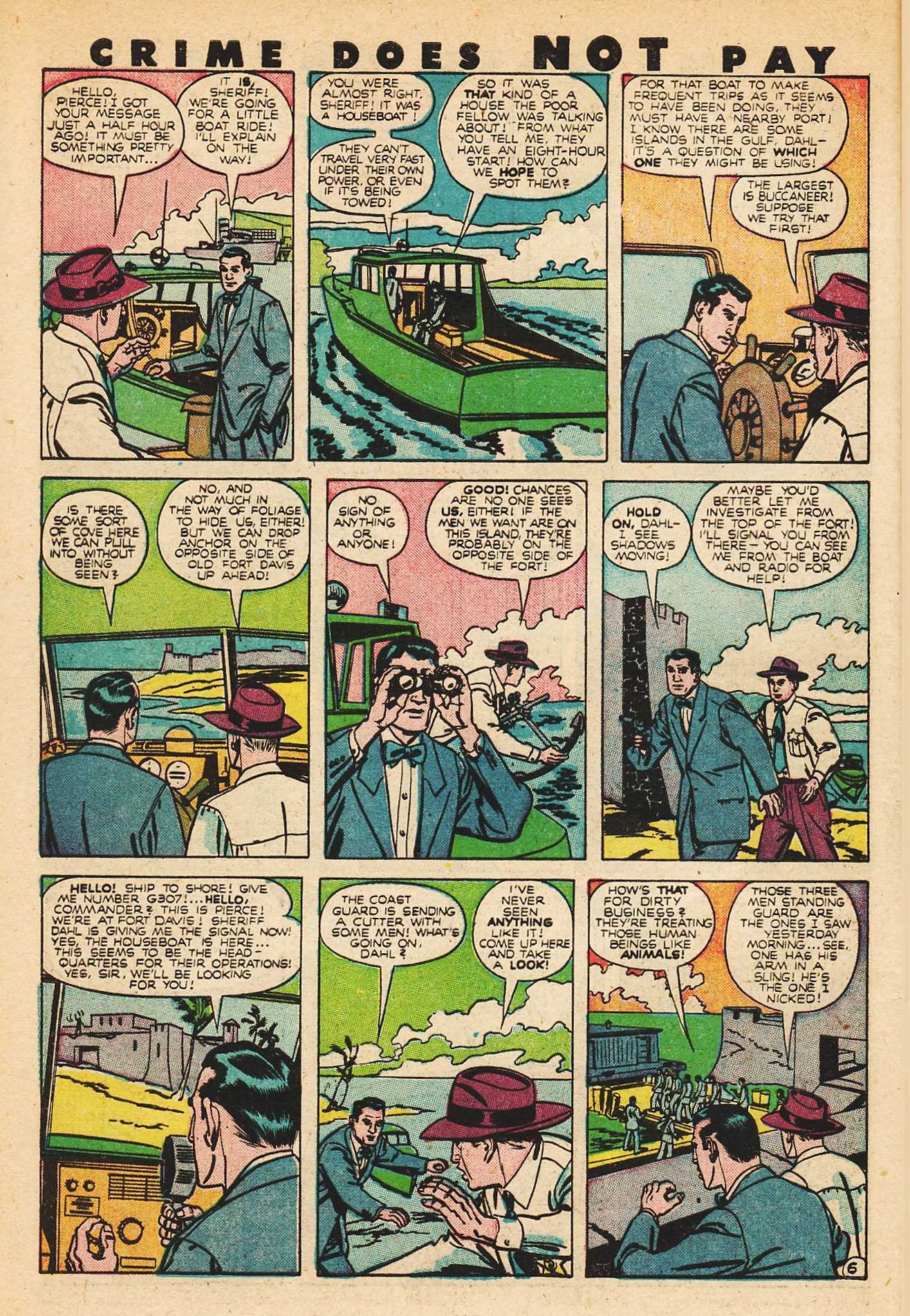 Crime Does Not Pay #82 (Lev Gleason), page 47. Public domain (US).