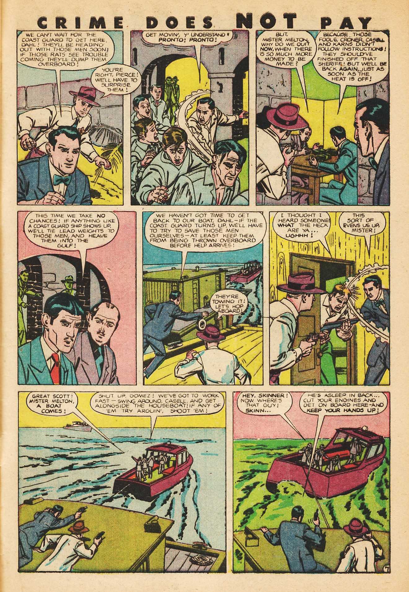 Crime Does Not Pay #82 (Lev Gleason), page 48. Public domain (US).