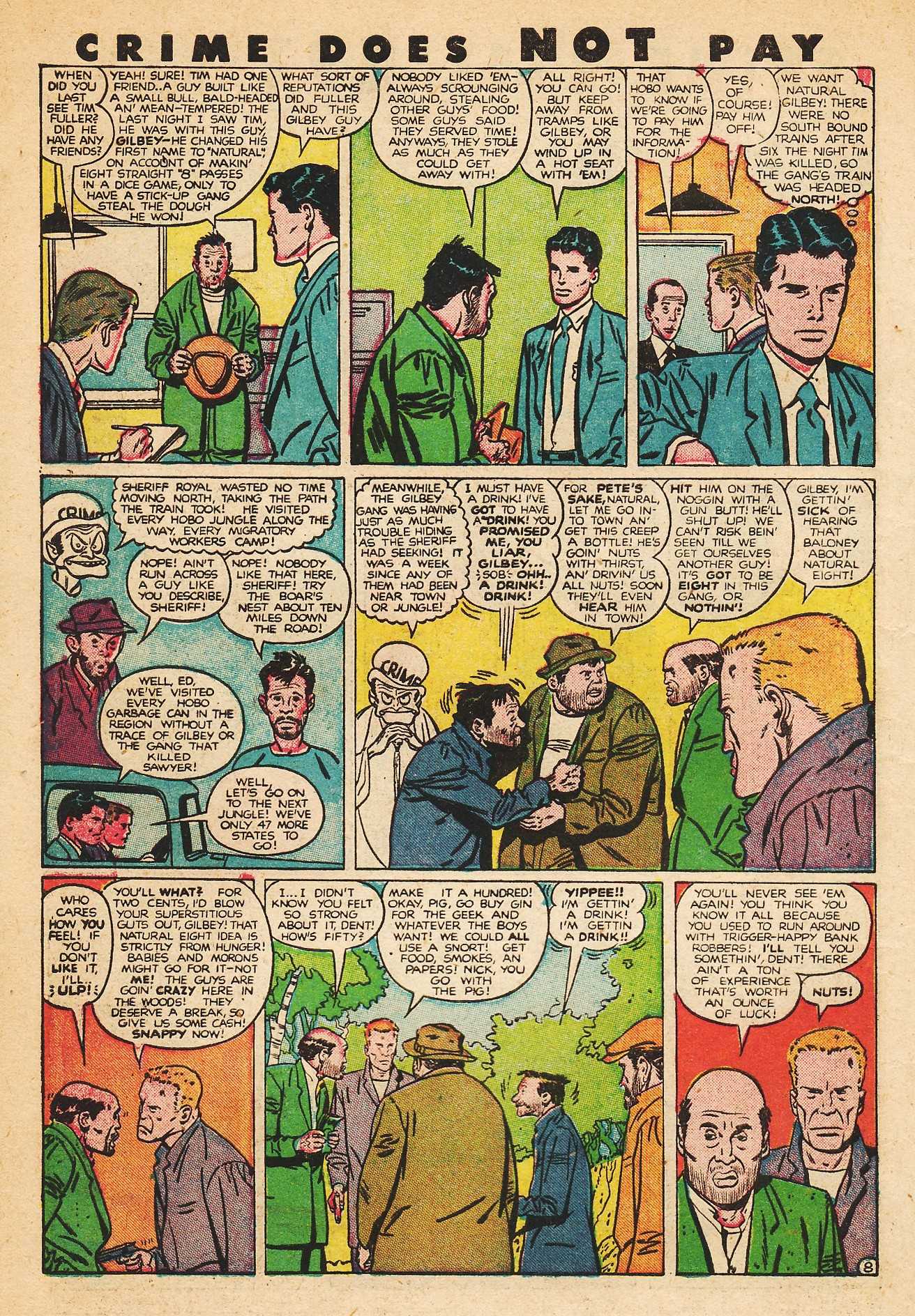 Crime Does Not Pay #82 (Lev Gleason), page 10. Public domain (US).