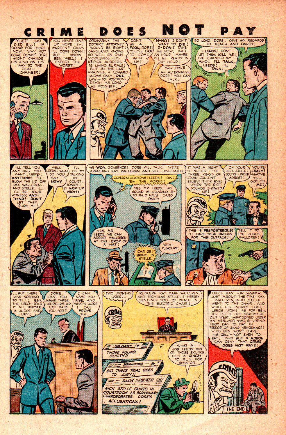Crime Does Not Pay #84 (Lev Gleason), page 15. Public domain (US).