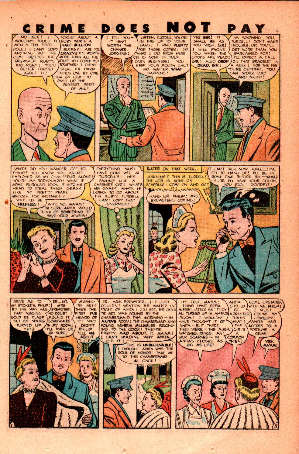 Crime Does Not Pay #84 (Lev Gleason), page 23. Public domain (US).