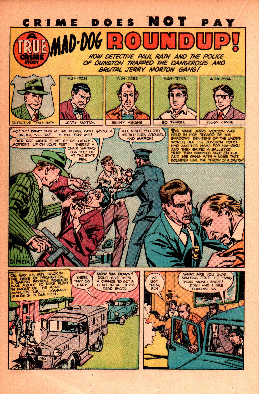Crime Does Not Pay #84 (Lev Gleason), page 32. Public domain (US).