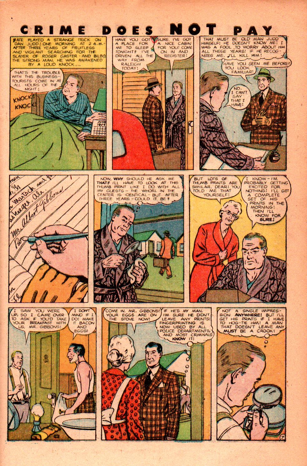 Crime Does Not Pay #84 (Lev Gleason), page 47. Public domain (US).
