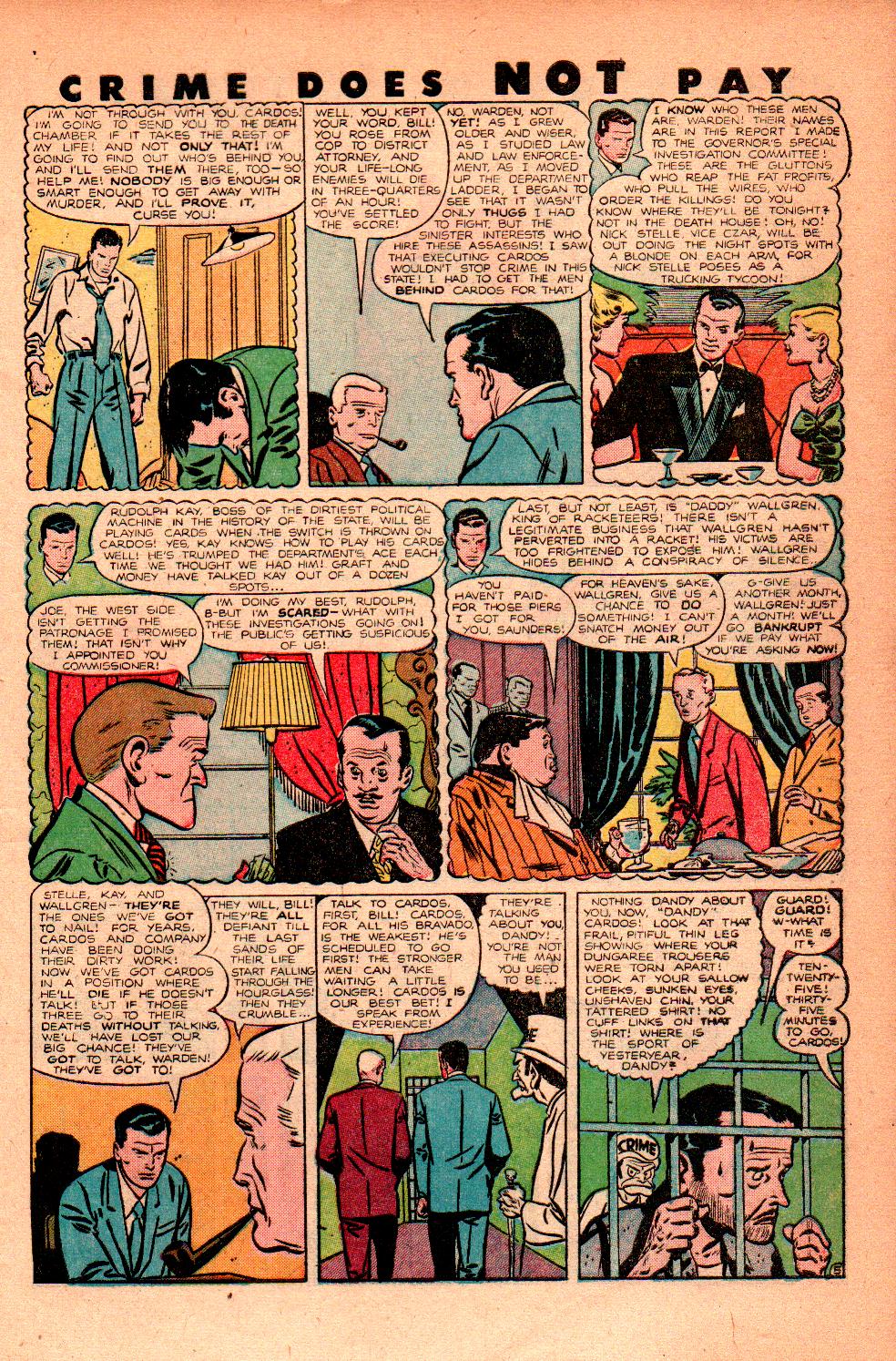 Crime Does Not Pay #84 (Lev Gleason), page 7. Public domain (US).
