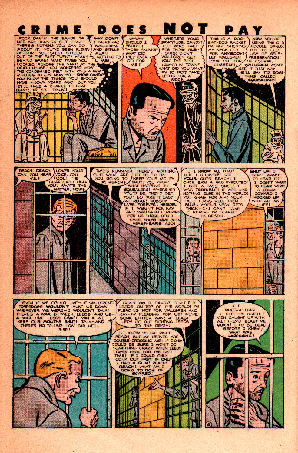Crime Does Not Pay #84 (Lev Gleason), page 8. Public domain (US).
