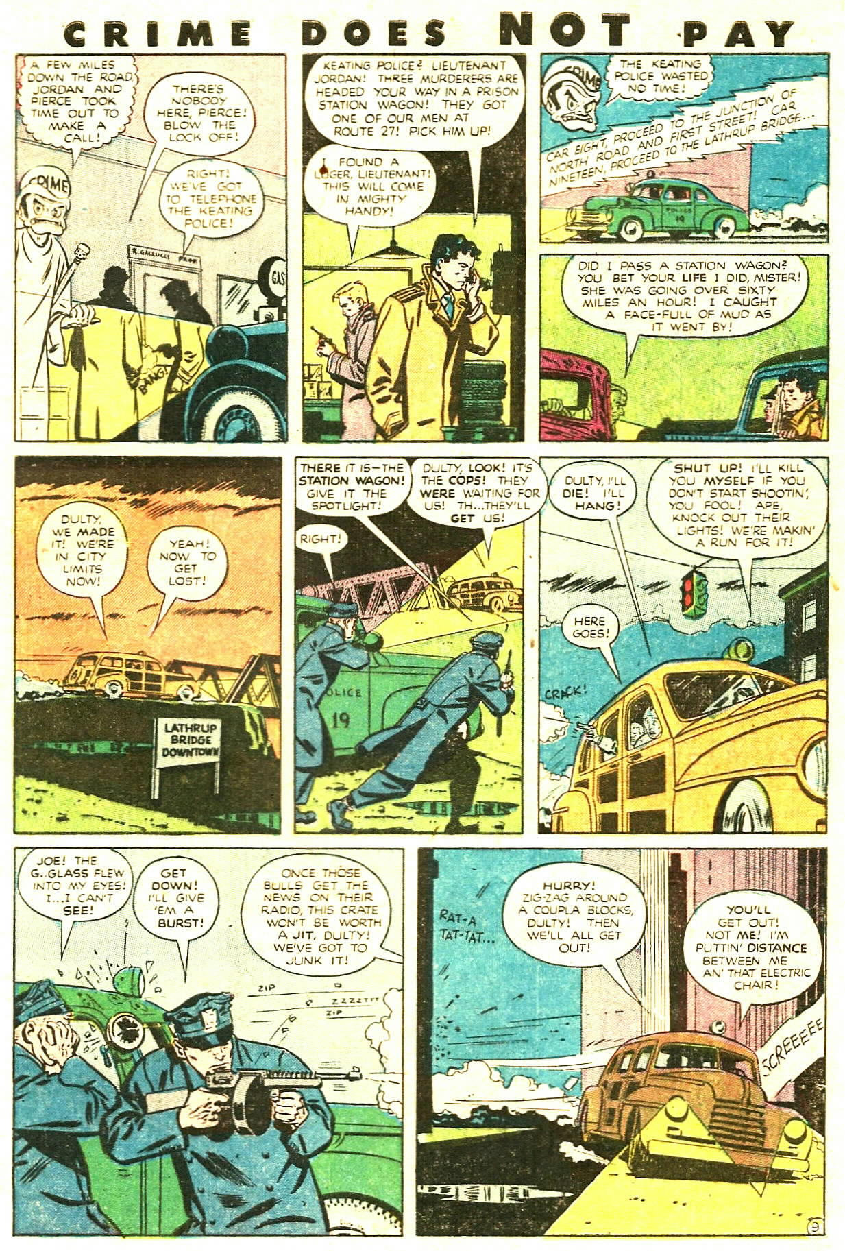 Crime Does Not Pay #85 (Lev Gleason), page 11. Public domain (US).